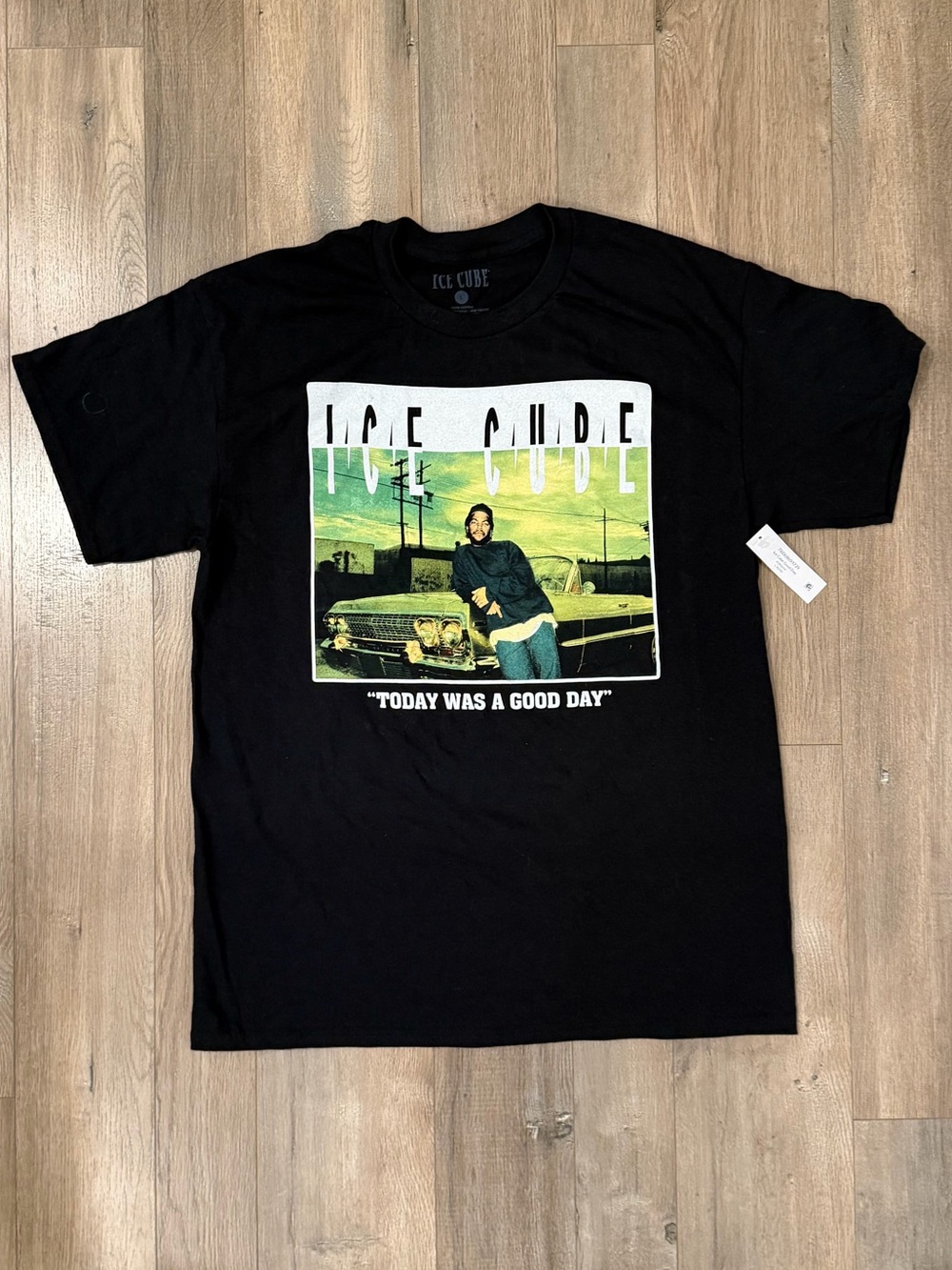 Ice Cube 'Today Was a Good Day' Black Graphic Tee